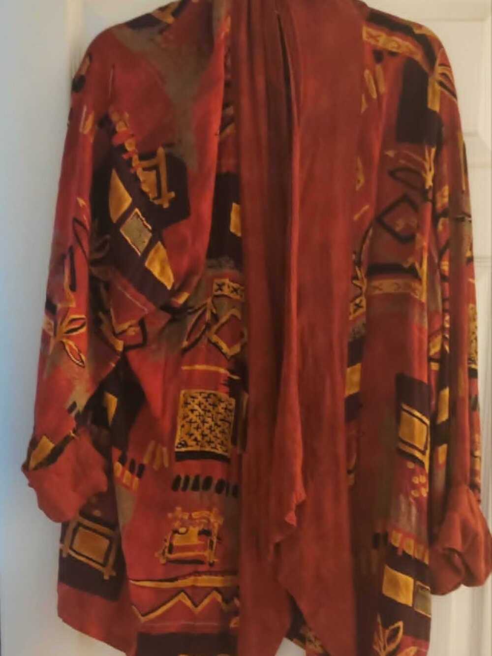 Kimono Jacket by Southwest Indian Foundation - XL - beautiful colors